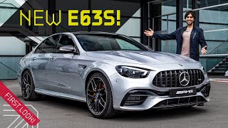 2021 AMG E63 S sedan Sound Details  History with Mr AMG [upl. by Islehc]