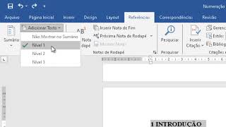 Normas ABNT  Como fazer Sumário Automático no Word 2024 [upl. by Ahsiuqal862]