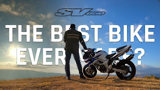 New Bike Reveal  SV650S First Ride amp Review  The GorillaBiker [upl. by Teerell547]