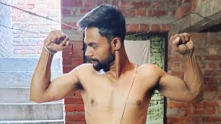 Day5 fitness youtube workout bodybuilding gym [upl. by Althea]