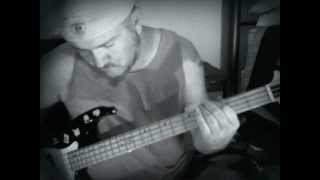 Luckenbach TexasWaylon JenningsBass Cover [upl. by Schulman]