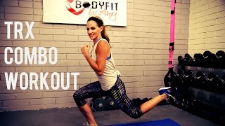 25 Minute TRX Combo Workout for Strength and Cardio [upl. by Yrrot708]