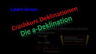 Crashkurs Deklinationen  aDeklination Latein schnell erklärt [upl. by Ekul]