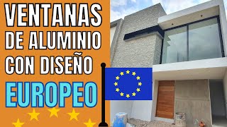 Ventanas de Aluminio ⭕ EUROVENT CLASSIC ⭕ Casa Punto Sur [upl. by Lyrred]