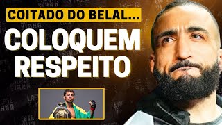 MAIS RESPEITO POR FAVOR SOBRE AS COMPLICADAS SITUAÇÕES DOS CAMPEÕES BELAL E PANTOJA NO UFC [upl. by Ellehsar]