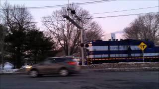 Seaview Railroad works the Quonset Business Park [upl. by Beatrisa384]