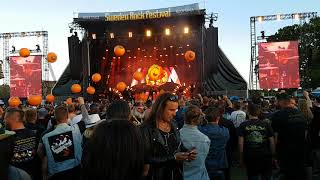 Helloween  I want out  Live at Sweden Rock Festival 2018 [upl. by Cristy21]