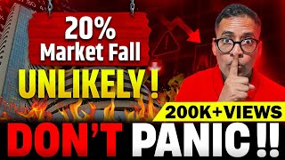 DONT Panic Because 20 Market Fall looks Impossible  Rahul Jain Analysis marketcrash portfolio [upl. by Furgeson177]