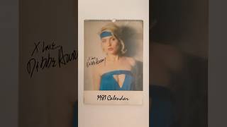 Debbie Harry  The Official Calendar 1981  Flip Through [upl. by Cawley750]