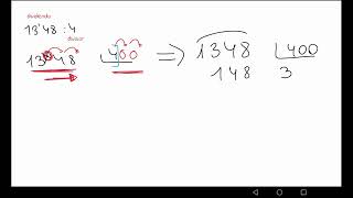 División con decimales en el dividendo [upl. by Grazia]