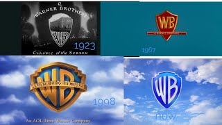 Evolution of Warner Bros intros 1923now [upl. by Fidellas]