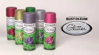 Add Full Coverage Sparkle with RustOleum Glitter Spray Paint [upl. by Eseela683]