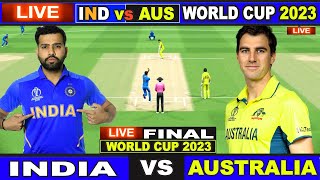 Live IND Vs AUS ICC World Cup 2023  Live Match Centre  India Vs Australia  2nd Innings [upl. by Teerprah]