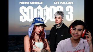 REACCIONO A LIT killah Nicki Nicole  Somos 3 Official Video [upl. by Etessil378]