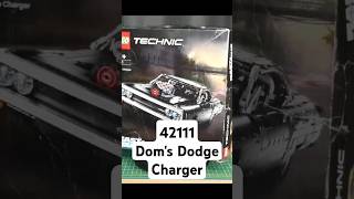 Lego Technic 42111  Doms Dodge Charger  Speed Build  lego legospeedbuild legofastandfurious [upl. by Schreibman681]