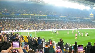 TARAFTAR GÖZÜNDEN OLAYLI FENERBAHÇE BEŞİKTAŞ DERBİSİ TRİBÜN ÇEKİM  TARAFTAR VLOG 1 [upl. by Ivatts899]