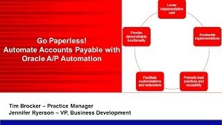 AST Corporation Webinar  Go Paperless Automate Accounts Payable with Oracle AP Imaging [upl. by Joseito]