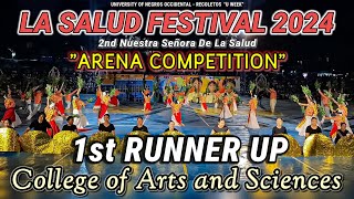 1st RUNNER UP COLLEGE OF ENGINEERING quotLA SALUD FESTIVAL 2024quot  UNORECOLETOS U WEEK 2024  BACOLOD [upl. by Neeroc]