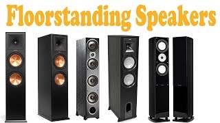 8 Best Floorstanding Speakers 2018 – Floorstanding Speakers Reviews [upl. by Ymma934]