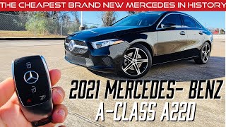 2021 MercedesBenz AClass A220  Full Review [upl. by Aldric279]