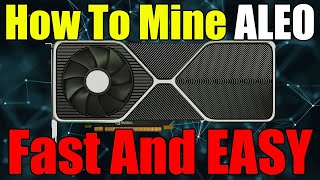 The MOST PROFITABLE GPU minable coin Aleo MINING easy build for mining aleo on windows [upl. by Lacsap]