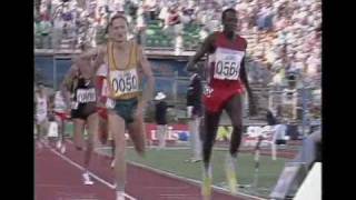 Lloydys 5000m 1990 Commonwealth Games Gold  Part 2 915minsFinish [upl. by Atilahs]