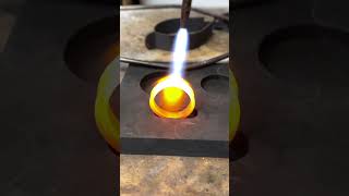 This is the process of making a gold ring 🔥🔨 shorts gold viral jewellry Reels video silver [upl. by Padget]