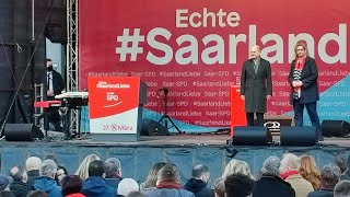 Landtagswahl im Saarland SPD kann auf Machtwechsel hoffen  AFP [upl. by Shoifet]