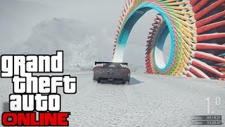 GTA 5 ONLINE ქართულად რბოლები თოვლში [upl. by Yemerej]