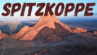 SPITZKOPPE AND PONTOK GRANITE MOUNTAINS IN ERONGO REGION CENTRAL NAMIBIA SOUTHERN AFRICA [upl. by Oibesue398]