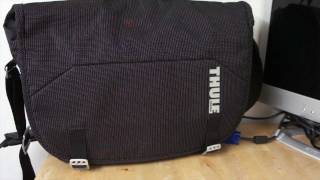 Test Sacoche Messenger Bag de chez Thule [upl. by Maida]