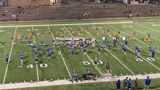 Oakman High School Marching Band Halftime Show Performance at 2024 Walker Co Night of Bands [upl. by Adraynek]