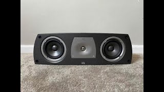 JBL NSPCenter II Northridge N NSP Series Home Theater Surround Center Channel Speaker [upl. by Nosahc440]