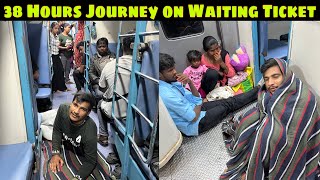 38 Hours Train Journey on Waiting Ticket 😰  Grand Trunk Express [upl. by Irroc]