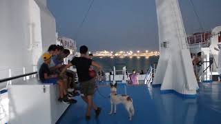 ventouris ferries Italy Bari to igumnitsa [upl. by Marcus]