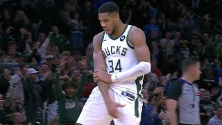 When Giannis Gets FREAKY On The Court [upl. by Alaehcim]