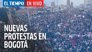 Protestas en Bogotá Disturbios del 22 de noviembre de 2019  El Tiempo [upl. by Aitnecserc]