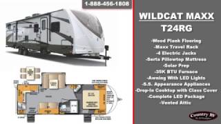 2016 Wildcat Maxx T24RG  Travel Trailer [upl. by Anilegna72]