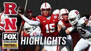 Rutgers Scarlet Knights vs Nebraska Cornhuskers Highlights  FOX College Football [upl. by Bowman]