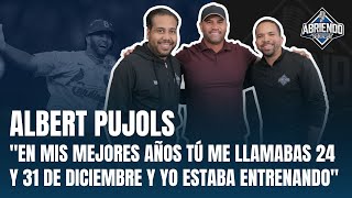 ALBERT PUJOLS COMO NUNCA LO HABÍAS VISTO HABLA DE HR 700 SU SALIDA DE CARDENALES Y DIRIGIR CLÁSICO [upl. by Kary]