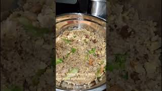 Fried rice Chinesequot  Arroz quotchinoquot Puerto Rico con pollo agridulce Receta [upl. by Schaper]