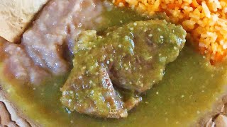 Chambarete de Res en Salsa Verde [upl. by Eeryk]