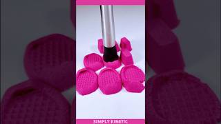 🌈 Fun Sound Smash and Reverse with Pink Kinetic Sand ASMR 💖 oddlysatisfying 39 [upl. by Dayna]