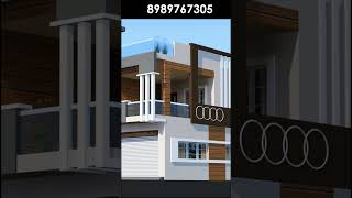 House Front Elevation Design 2024 piyushpanchal viral [upl. by Cariotta]