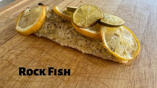 Grilled Rockfish  How to Grill Fish  Weber Kettle [upl. by Akinna]