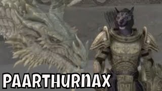 Paarthurnax the Friendly Dragon Inigo Elder Scrolls V Skyrim [upl. by Ludeman]