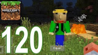 Minecraft PE  Gameplay Walkthrough Part 120  Baldis Field Trip iOS Android [upl. by Nylatsirk]