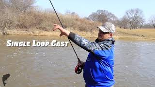 How to Cast a Centerpin Rod and Reel [upl. by Bevus119]