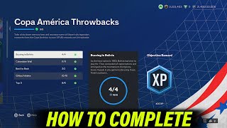 How To Complete The Copa America Throwbacks Objective on FC 24 [upl. by Dyob343]