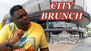 City Works BRUNCH Disney Springs food review [upl. by Pedroza]